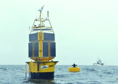 Bouée SIMEO : station de surveillance de l’écosystème marin