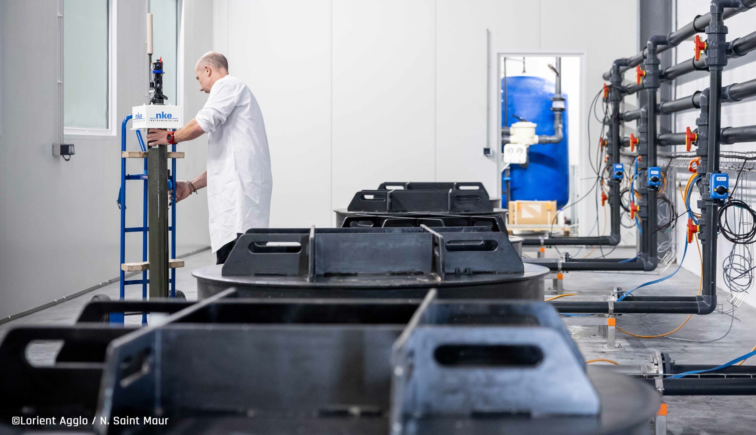 Nouveaux puits de test nke Instrumentation à Hennebont pour nos profileurs